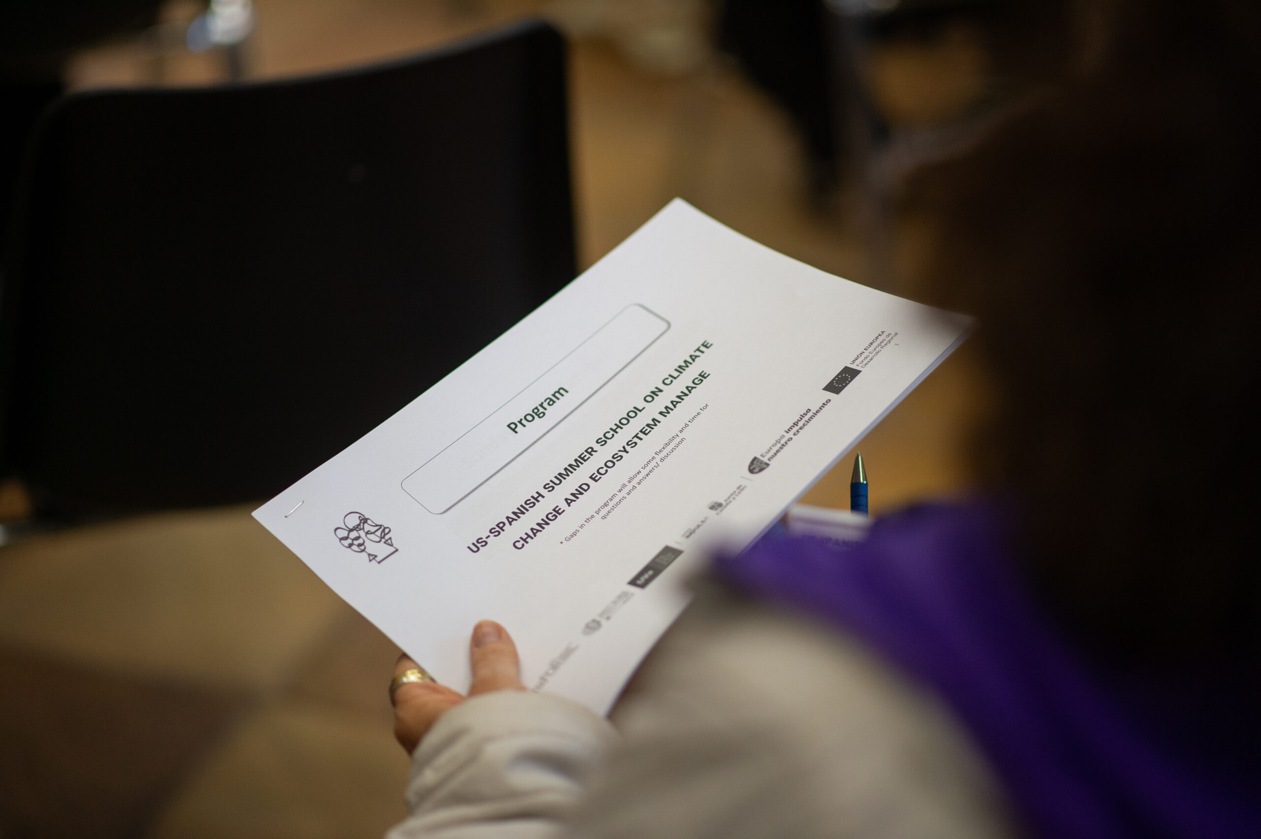 US-Spanish Summer School con #Climatechange and Ecosystem manage